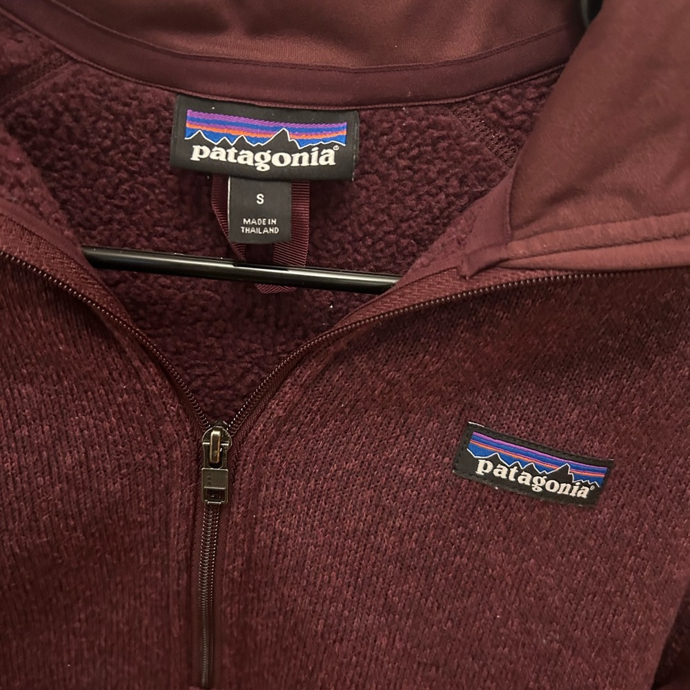 Maroon Patagonia Sweater, Size Small - Picture 3 of 4